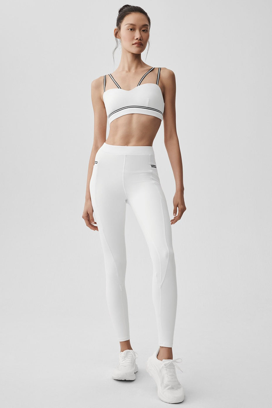 Airbrush Fast Track Bra - White/Black