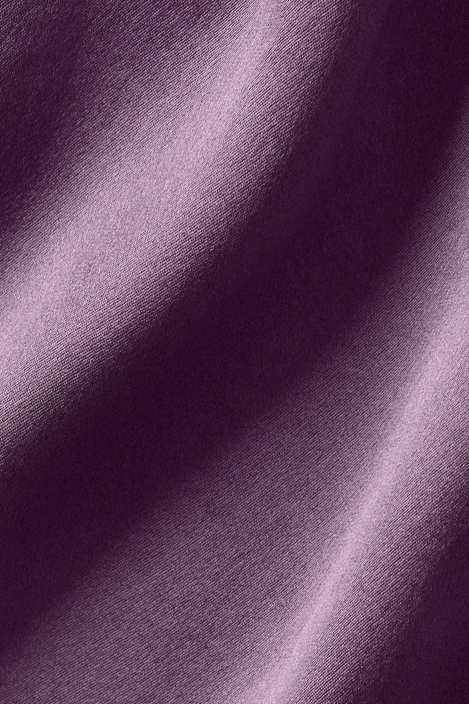 Silk Luminous Cropped Button Down Long Sleeve - Plum Kiss