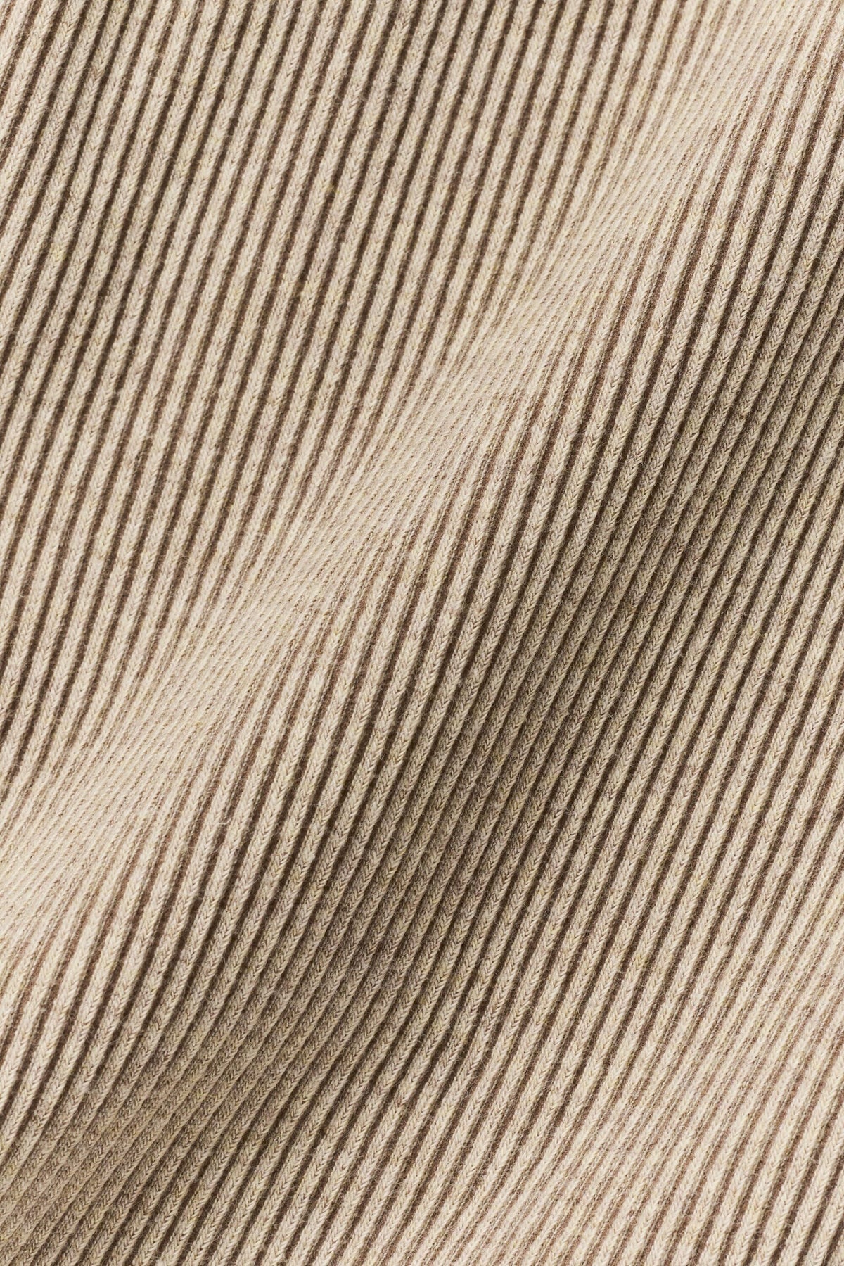 Seamless Two Tone Rib Jacket - Gravel Heather