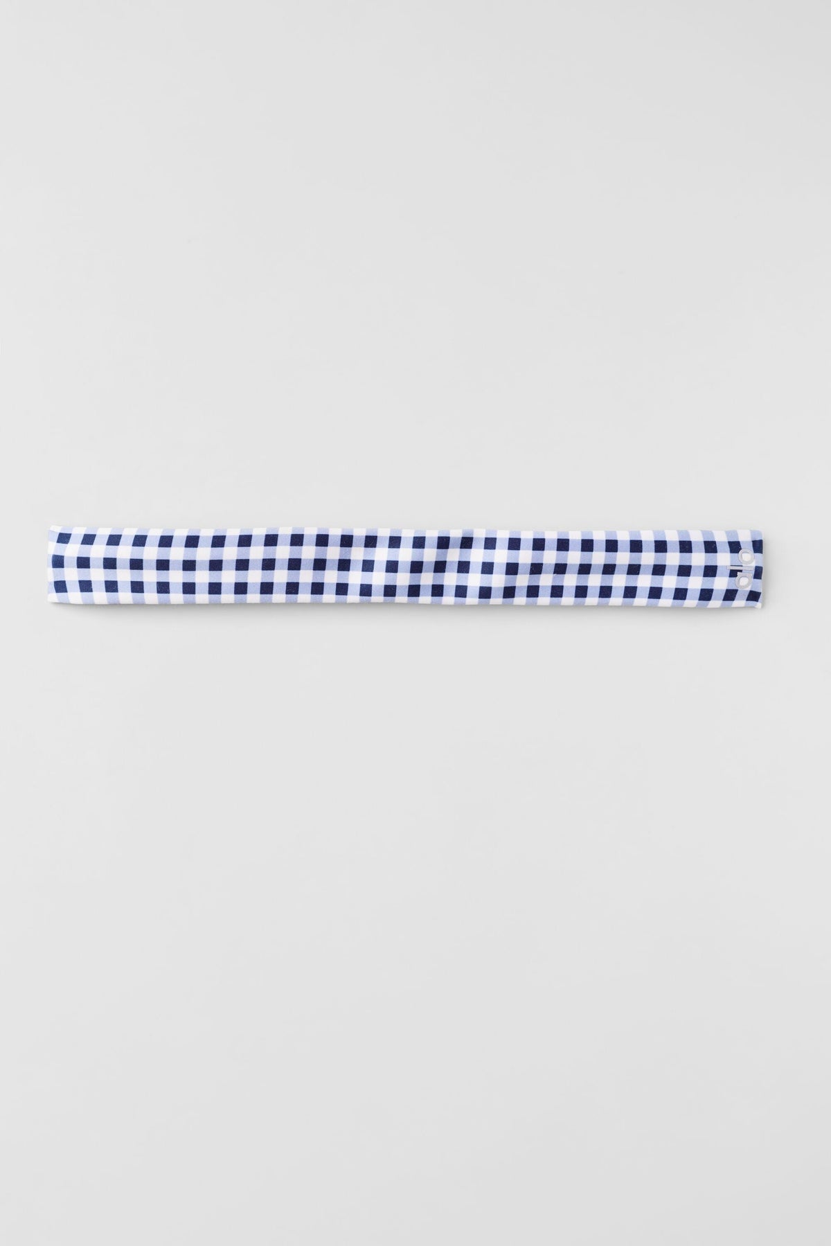 Gingham Airlift So Smooth Headband - Navy Gingham