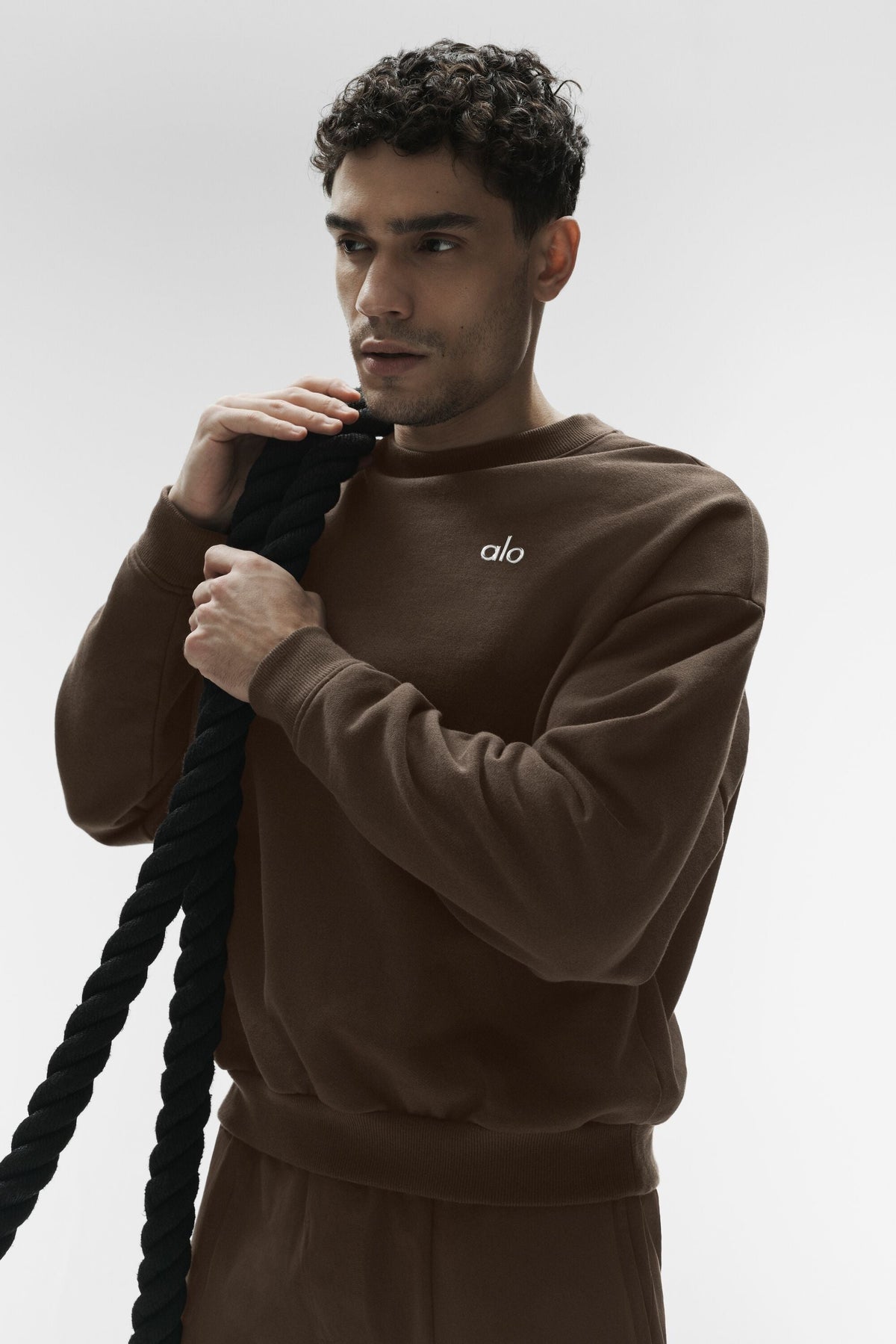 Accolade Crew Neck Pullover - Espresso