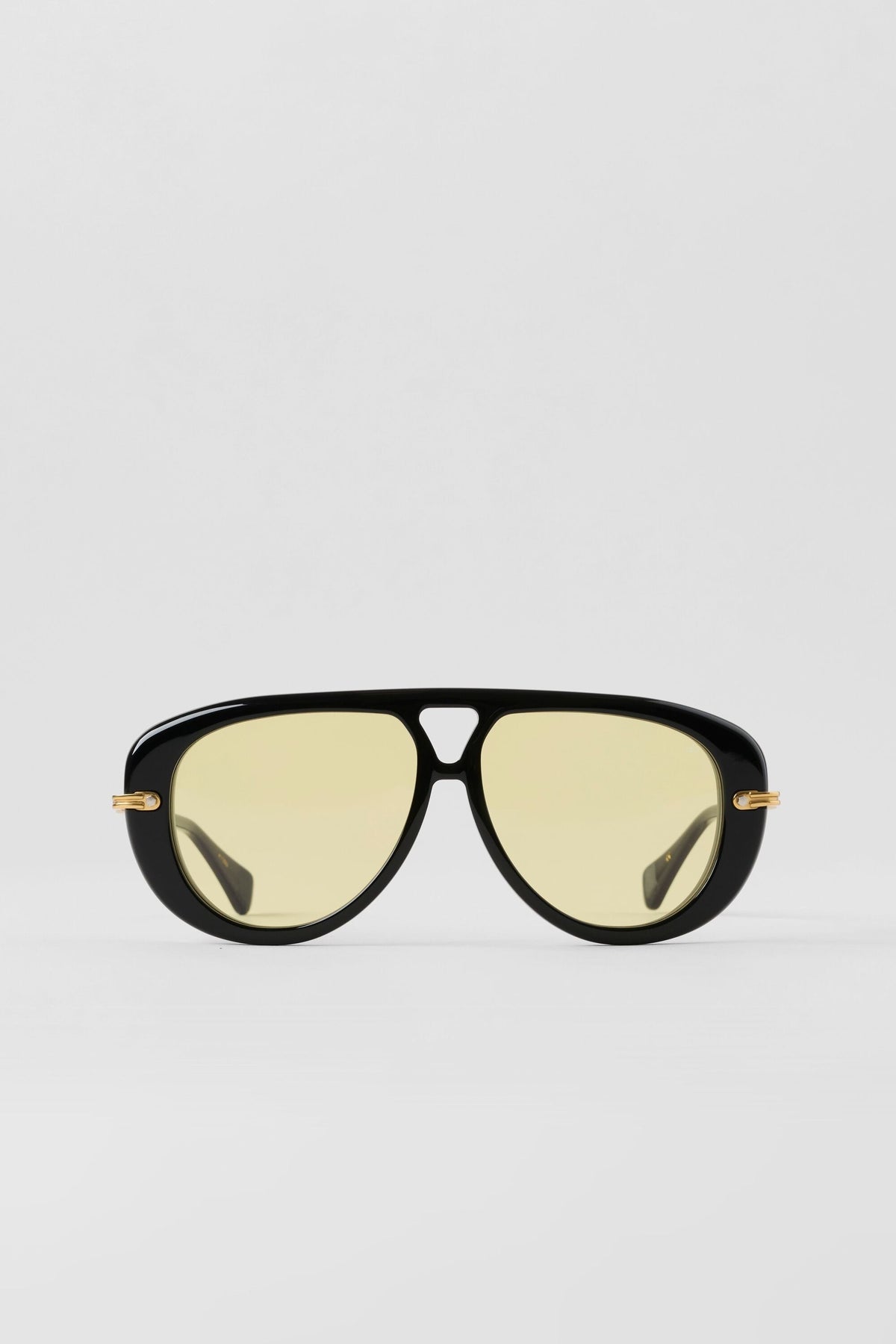 ALO Aviator Sunglasses - Black/Yellow