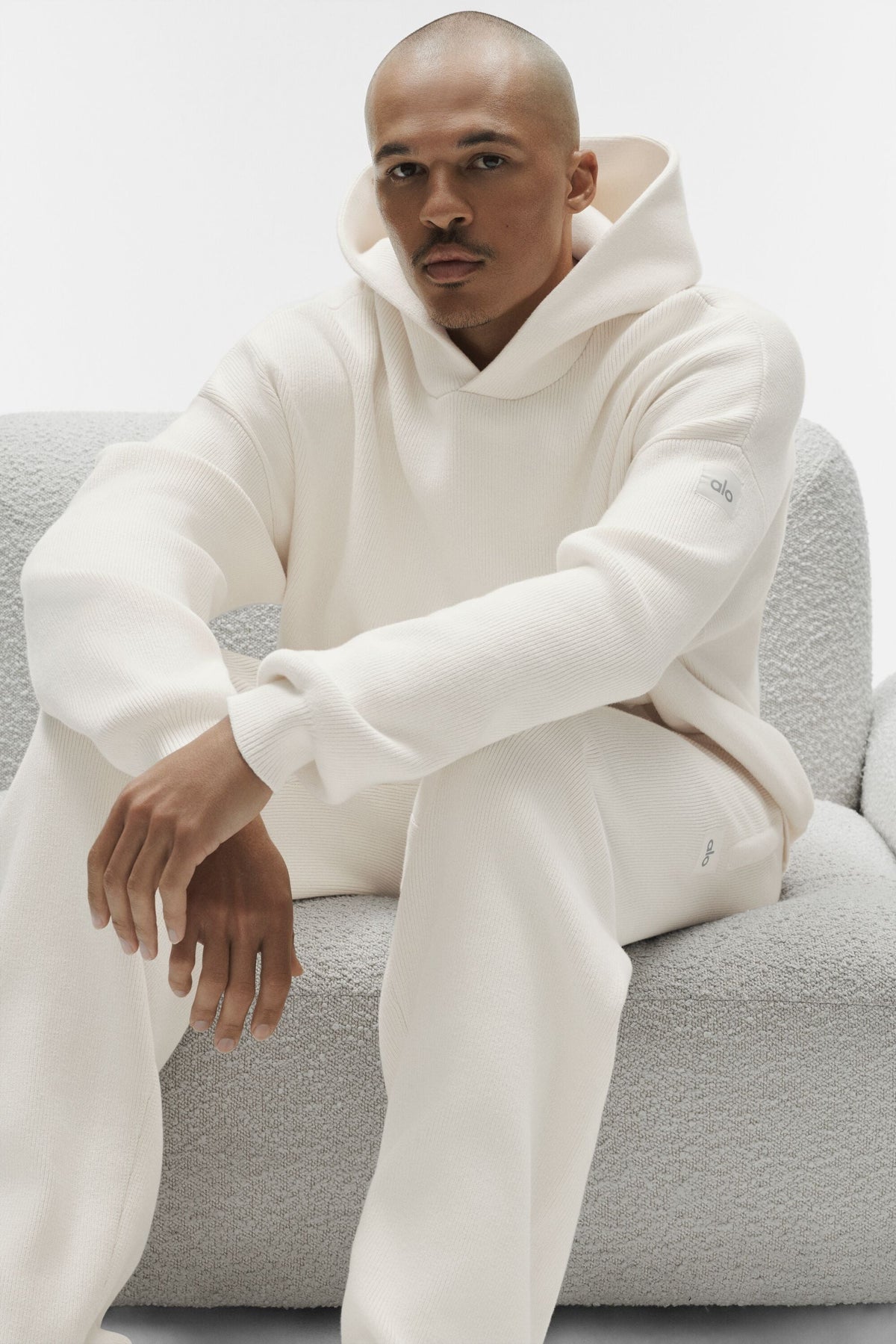 Scholar Hooded Sweater - Ivory