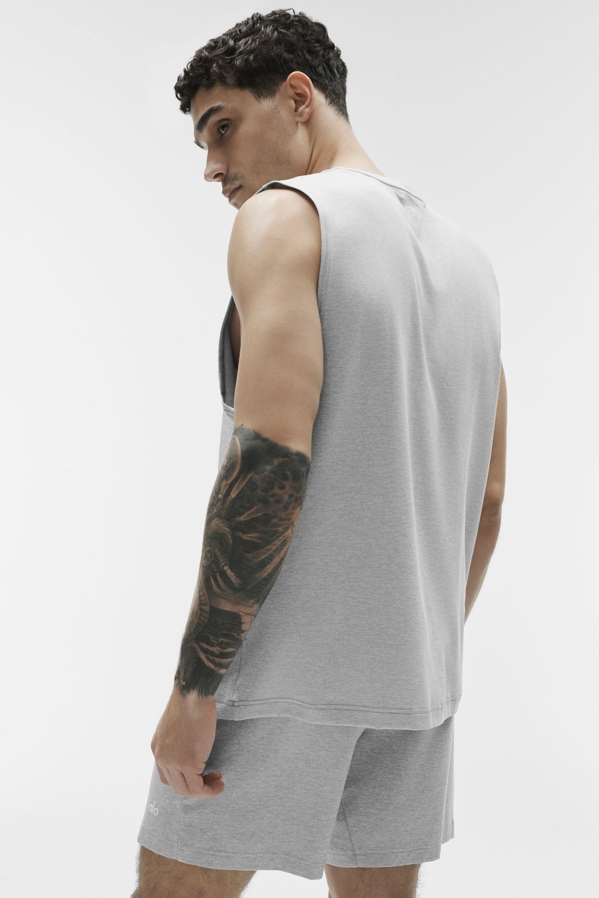 Conquer Muscle Tank - Athletic Heather Grey