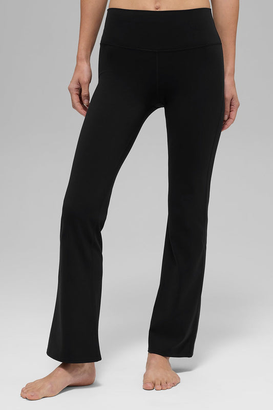 ALO Softsculpt High-Waist Bootcut Legging (Short) - Black