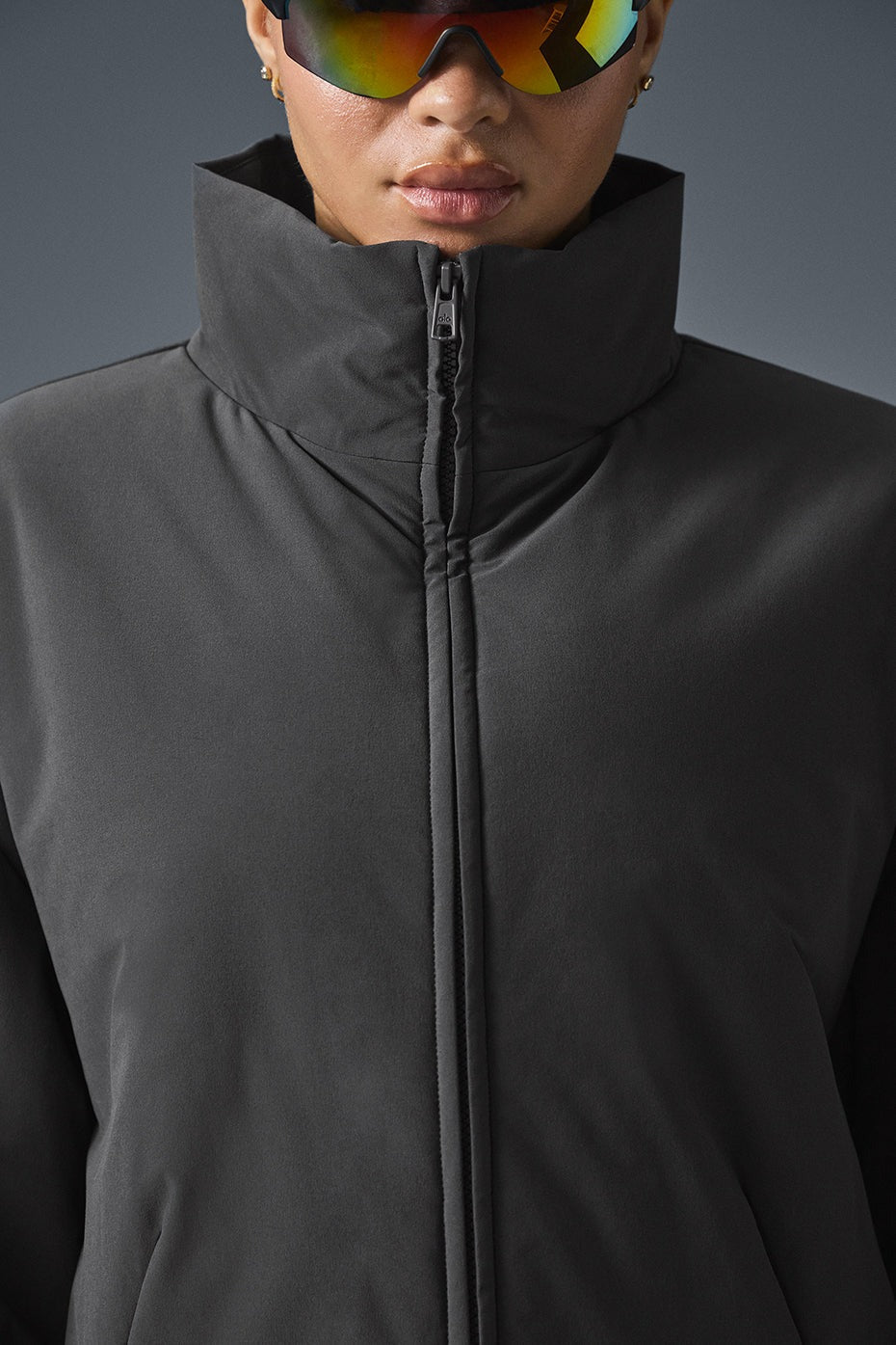 Stretch Woven Notable Jacket - Anthracite