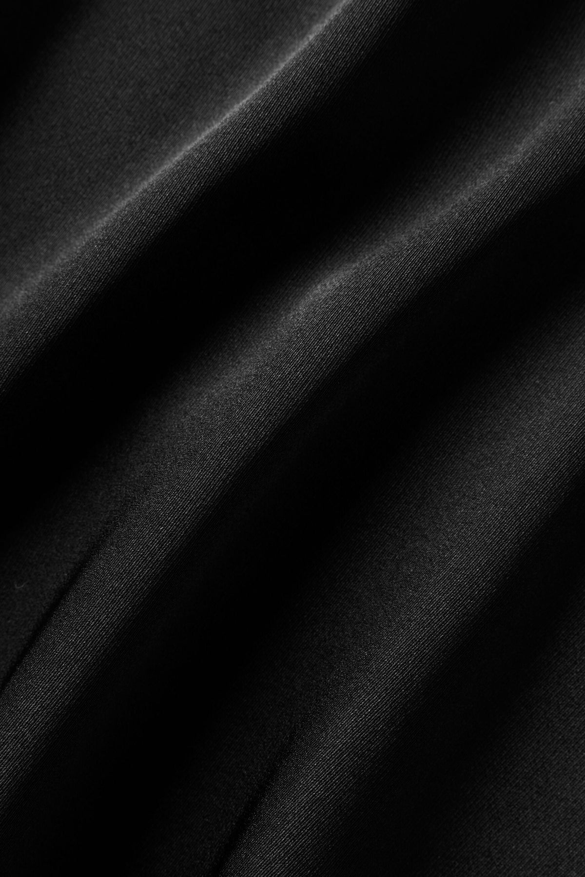 Silk Blend Radiance Dress - Black