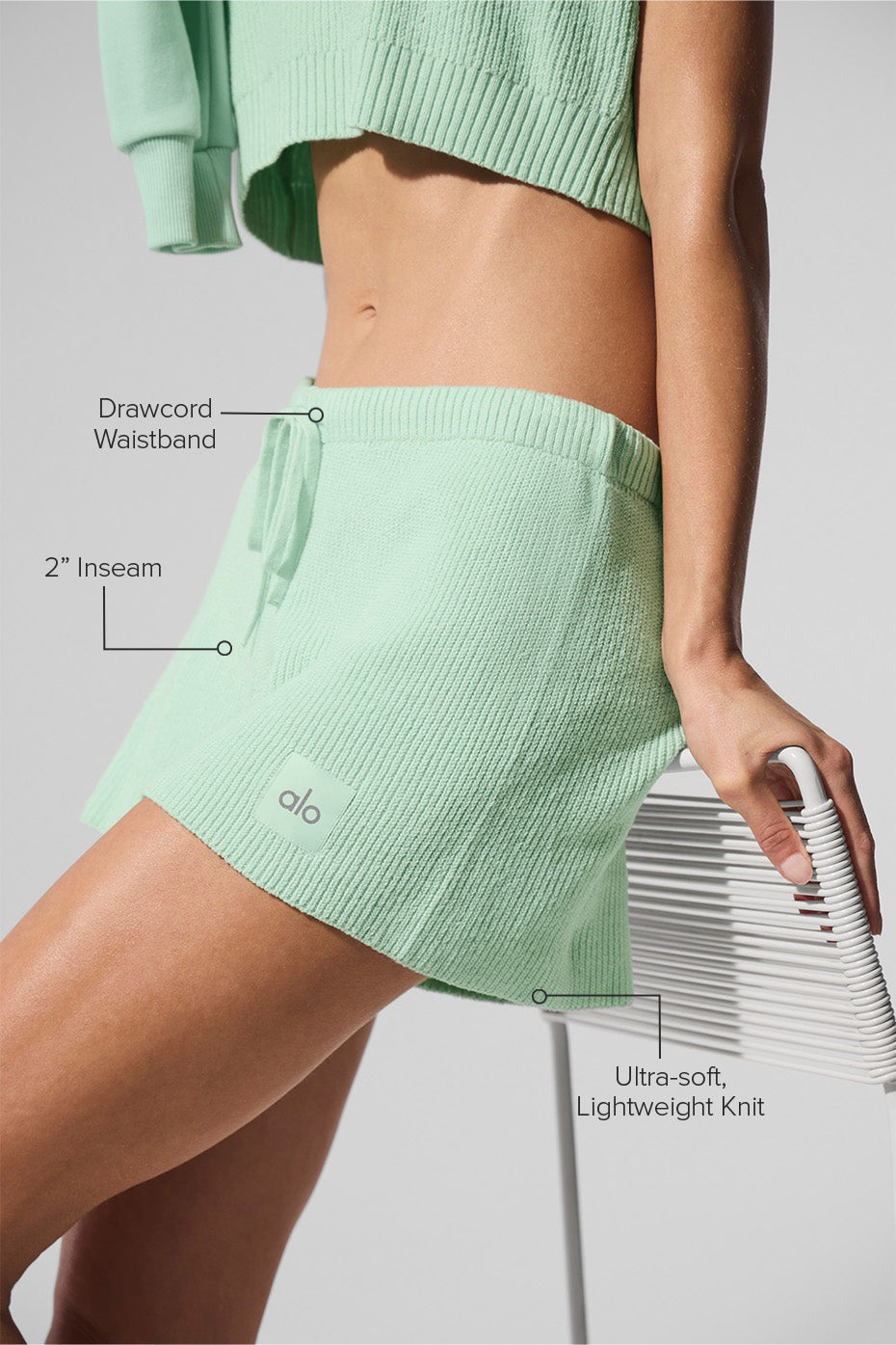 Supernatural Sweater Short - Spearmint